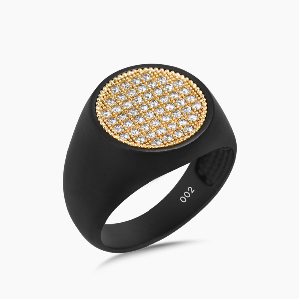 The Blackest Ring | Cubic Zirconia